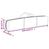 Folding Party Tent Taupe 3x3 m 93519