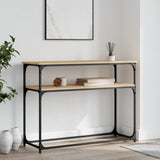 Console Table Sonoma Oak 100x35.5x75 cm Engineered Wood 834066