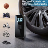 ZNTS Car Pump Wireless Portable Intelligent Digital Display Tire Pump Fast 96452422