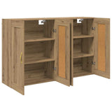 Wall-mounted Cabinet 2 pcs Artisan Oak 69.5 x 34 x 90 cm 3402690