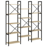 Bookshelf Sonoma Oak 156 x 25 x 167 cm Engineered Wood 868342