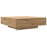 Coffee Table Artisan Oak 100 x 100 x 31 cm Engineered Wood 863007