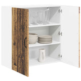 Wall Cabinet LUCCA Old Wood 80 x 31 x 80 cm Engineered Wood 885063