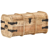 Storage Chest Natural wood Solid Mango Wood Medium Storage Chest 320374