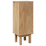 Bathroom Cabinet OTTA 35x30x90 cm Solid Wood Pine 4013458