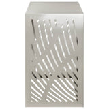 Air Conditioner Cover Silver 110 x 50 x 80 cm Stainless Steel 8014112