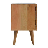 Lille 2 Drawer Bedside IN247