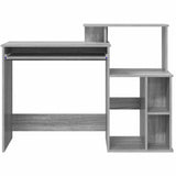Desk Grey Sonoma 120.5 x 44 x 88.5 cm Engineered Wood 869479