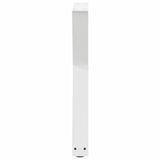 Dining Table Legs 2 pcs White 60x cm Steel 4012721