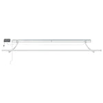 Manual Retractable Awning with LED Brown 300x250 cm 3215374
