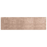 Rug Runner MARSA Sand 80 x 350 cm Polyester and PVC 42023115