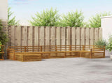 Outdoor Sofa Set 7 pcs Natural 3373819