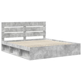 Bed Frame with Headboard Concerte 180 x 200 cm Solid Pine Wood 3411715