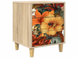 Bedside Cabinet GENNEP Sonoma Oak 36 x 33 x 60 cm 8007281