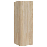 8 Piece TV Cabinet Set Sonoma Oak Engineered Wood 3114296