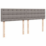 Box Spring Bed with Mattress Taupe 180x200 cm Fabric 3285985