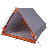 Camping Tent A-Frame 2-Person Grey Waterproof 94757