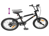 BMX Bike 20 Inches for 9 Years Old Black 42009739