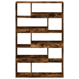 Room Divider Smoked Oak100x33x156.5 cm Engineered Wood 3309496