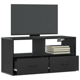 TV Cabinet Black 80x31x39.5 cm Engineered Wood and Metal 848919