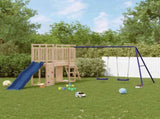 Outdoor Playset Natural wood Solid pine wood Large Playground Set 3155930