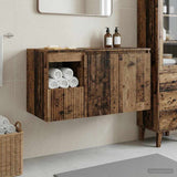 Bathroom Furniture Set 2 pcs Old Wood Engineered Wood 3404122