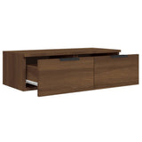 Wall Cabinet Brown Oak 68x30x20 cm Engineered Wood 817095