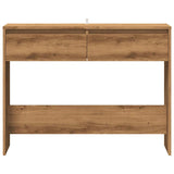 ZNTS Console Table Artisan Oak 100x35x76.5 cm Engineered Wood 856785