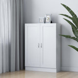 Book Cabinet White 82.5x30.5x115 cm Engineered Wood 802714