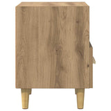 Bedside Cabinet with Drawer 2 pcs Artisan Oak 40 x 35 x 47 cm 880586