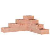 Garden Planter 4-Tier 80.5x79x36 cm Solid Wood Douglas 825322