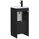 Bathroom Vanity with Sink Black 42 x 40 x 84.5 cm 890025