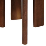 Nesting Coffee Tables 3 pcs Dark Brown Solid Mango Wood 4104659