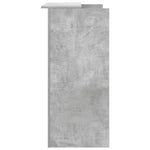 Reception Desk Concrete Grey 100x50x103.5 cm Engineered Wood 3324163