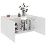 802795 Wall Mounted Cabinet White 80x39x40 cm Engineered Wood