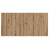 Headboard with Cabinet 3 pcs Artisan Oak Engineered Wood 3415969