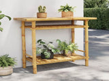 Console Table 90x37x75 cm Bamboo 368040