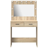 Dressing Table Sonoma Oak 78.5 x 41 x 135 cm Engineered Wood 865030