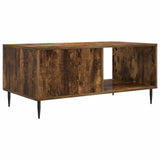 Coffee Table Smoked Oak 90 x 50 x 40 cm Engineered Wood 894960