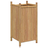 Planter 40x40x80 cm Bamboo 366466