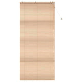 Venetian Blind Oak Look 115 x 250 cm 35 mm Solid Paulownia Wood 42015369