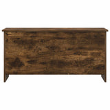 Storage Chest Smoked Oak 100 x 40 x 50 cm Engineered Wood 8011271
