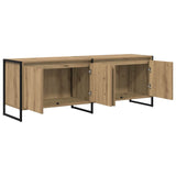 TV Cabinet Artisian Oak 140 x 36 x 49.5 cm Engineered Wood 886515