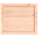 Bathroom Countertop 60x50x cm Untreated Solid Wood 3156013