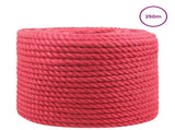 Jute Rope 14 mm Red 100% Tossa jute 42011722