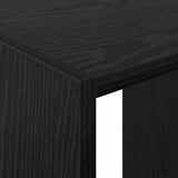 Wardrobe with Shelf with Storage Black Oak 77 x 48 x 102 cm 879644