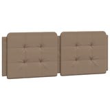 Bed Frame without Mattress "Zadar" Cappuccino 120x200 cm Faux Leather 3208174