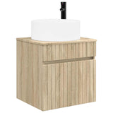 Bathroom Cabinet Set 3 pcs Sonoma Oak 49 x 44.5 x 65.5 cm 3405779