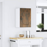Kitchen Wall Cabinet Kalmar Smoked Oak Engineered Wood 853552