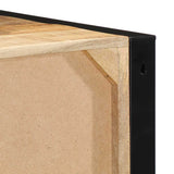 Bedside Cabinet 40x35x25 cm Solid Rough Wood Mango 4015945